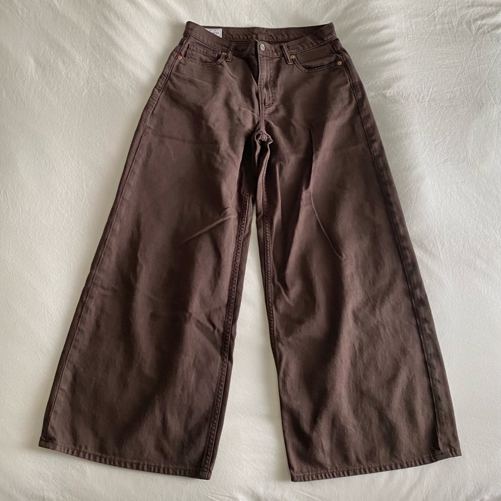 Gap Baggy Mid-rise UltraSoft Denim Pants